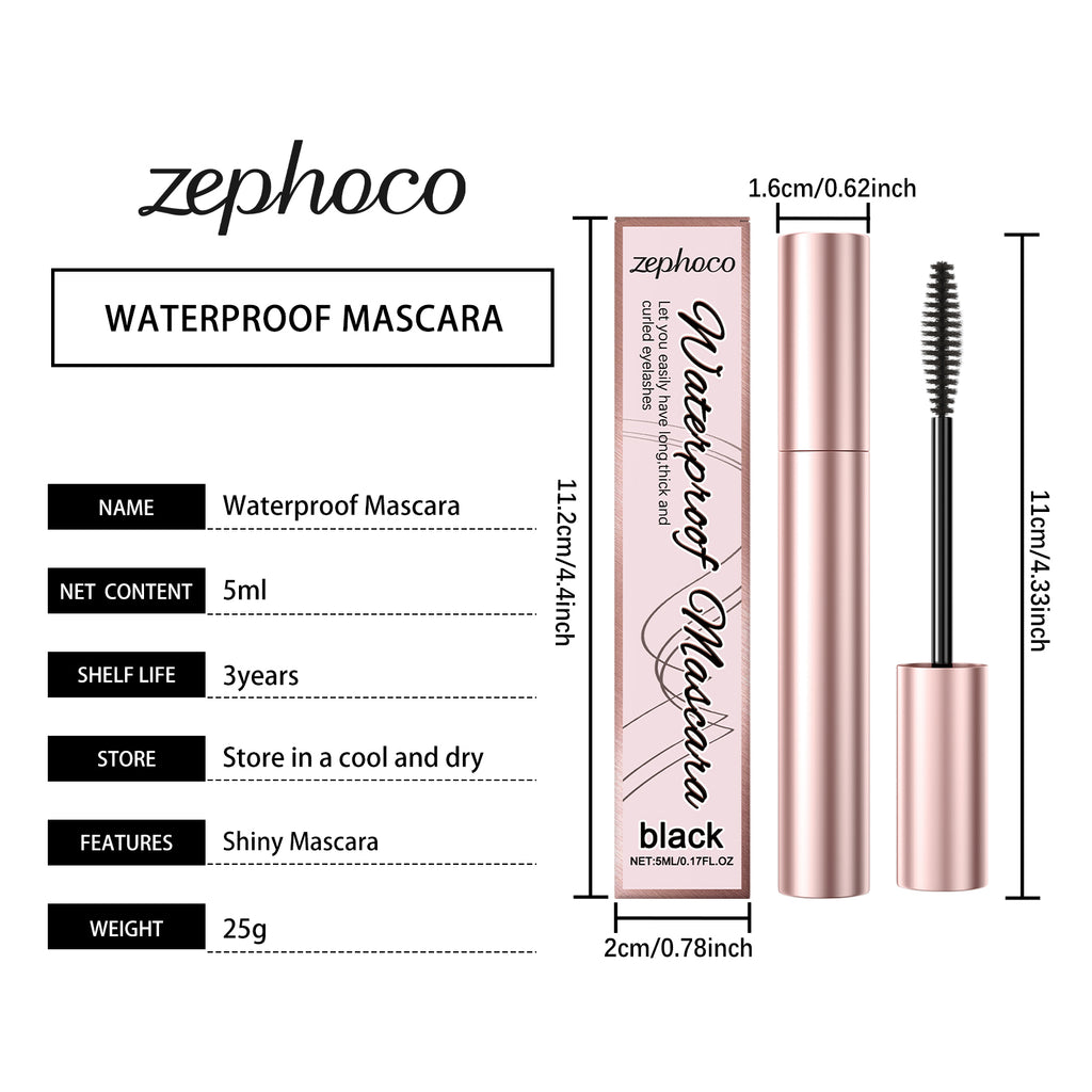 Waterproof Curl Mascara (Black)