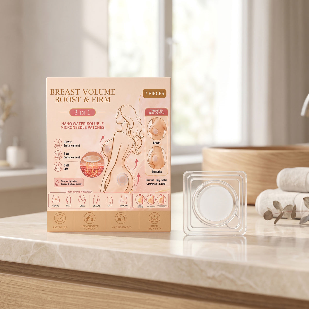 Breast Volume Boost Firm Patches