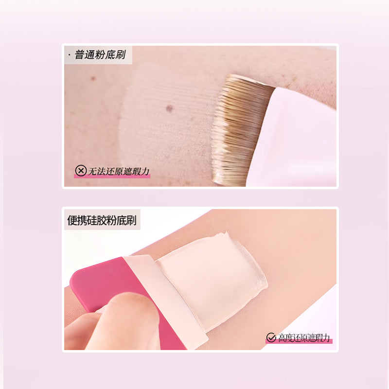 Portable Silicone Foundation Brush
