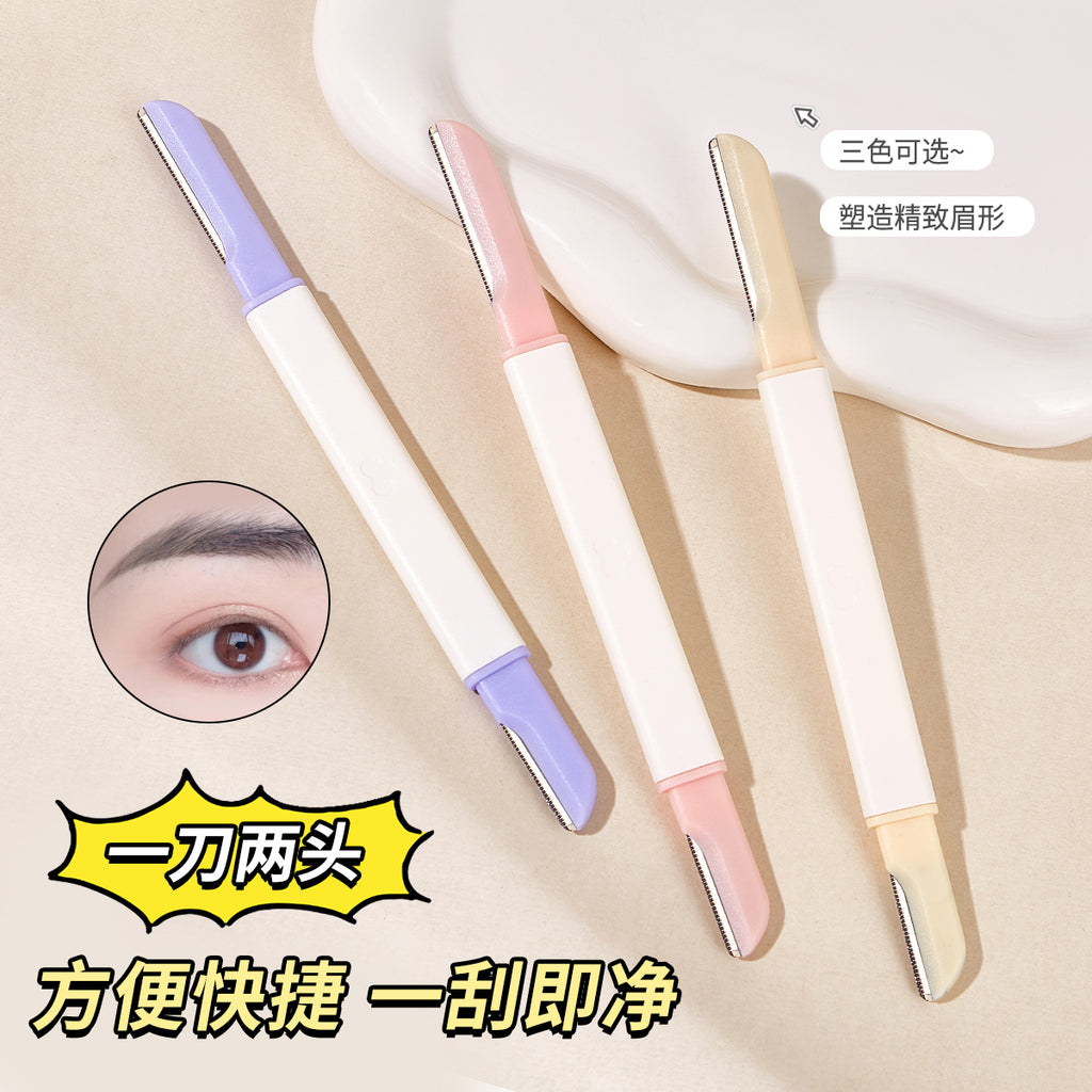 Dual-head Portable Eyebrow Razor