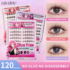 Self-adhesive Glueless False Eyelashes