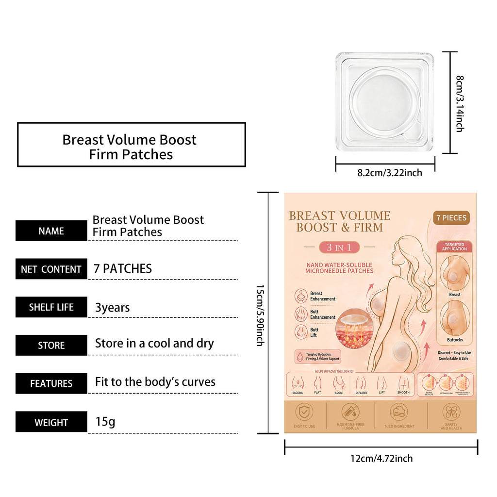 Breast Volume Boost Firm Patches