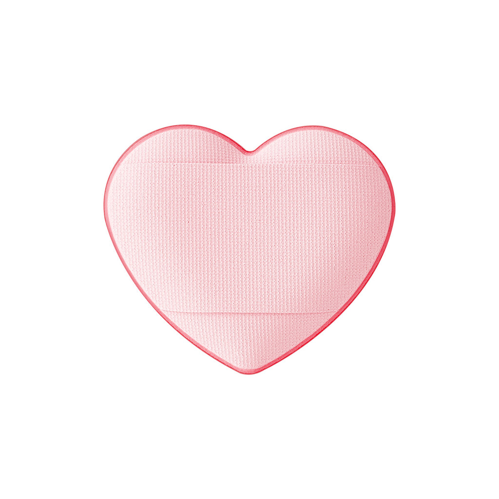 Heart or Peach-Shaped Thumb Powder Puff