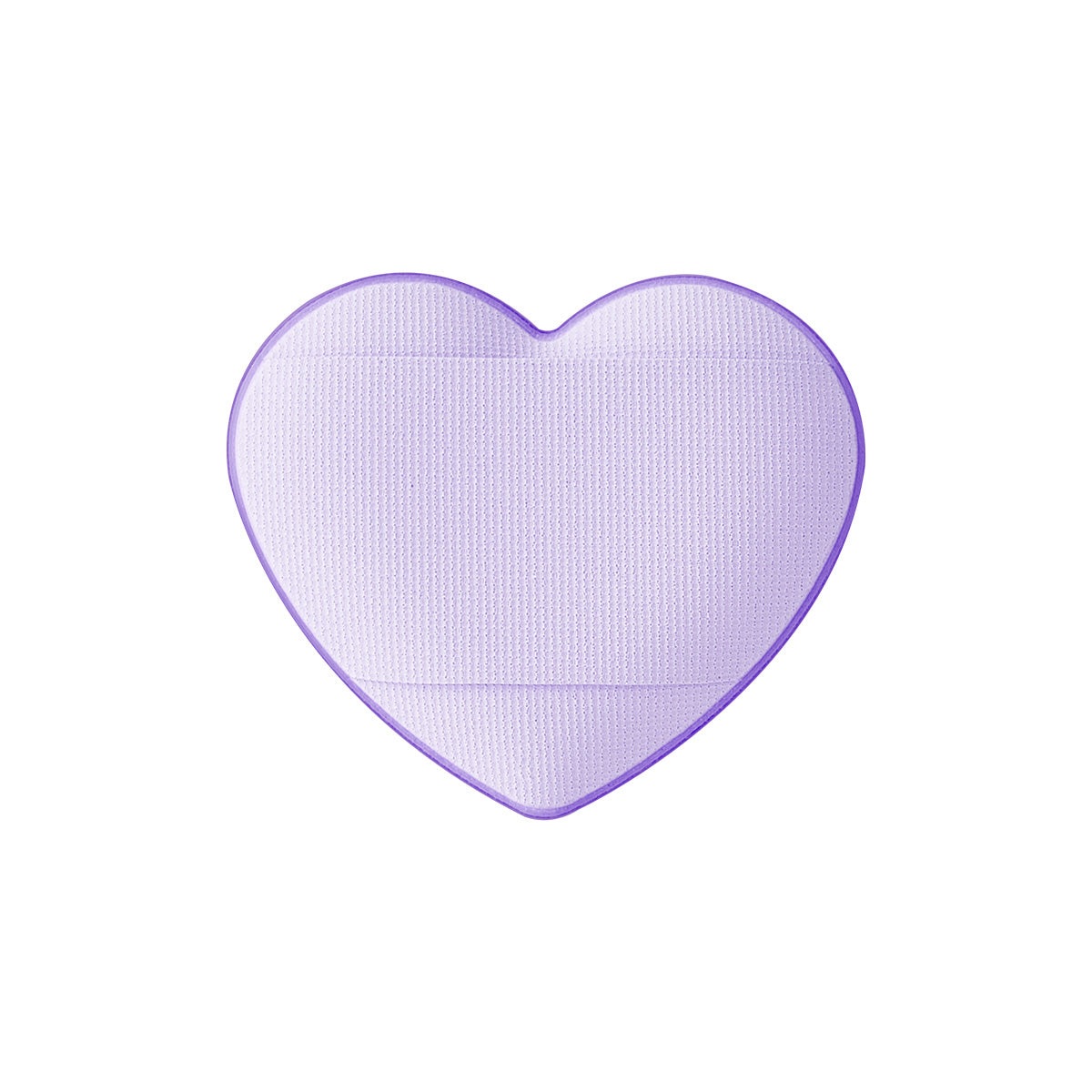 Heart or Peach-Shaped Thumb Powder Puff