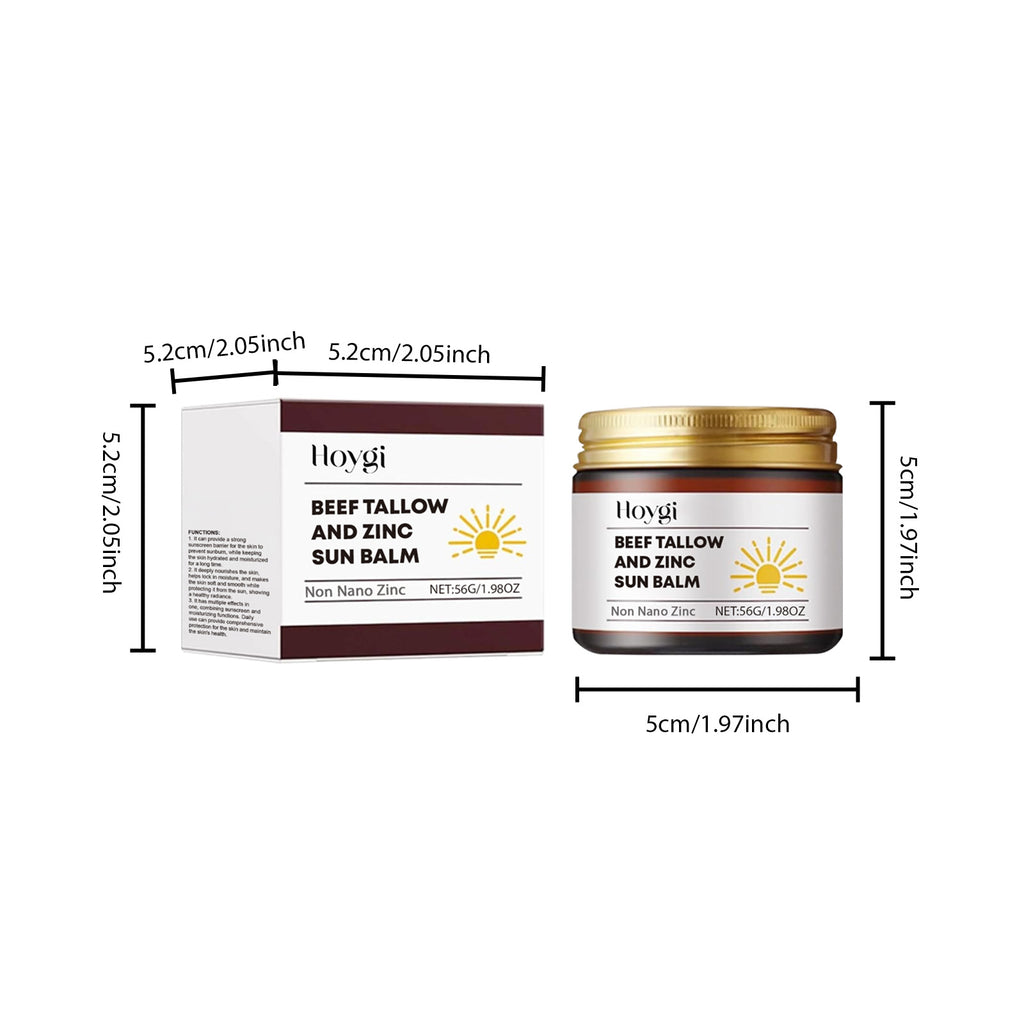 Beef Tallow And Zinc Sun Balm