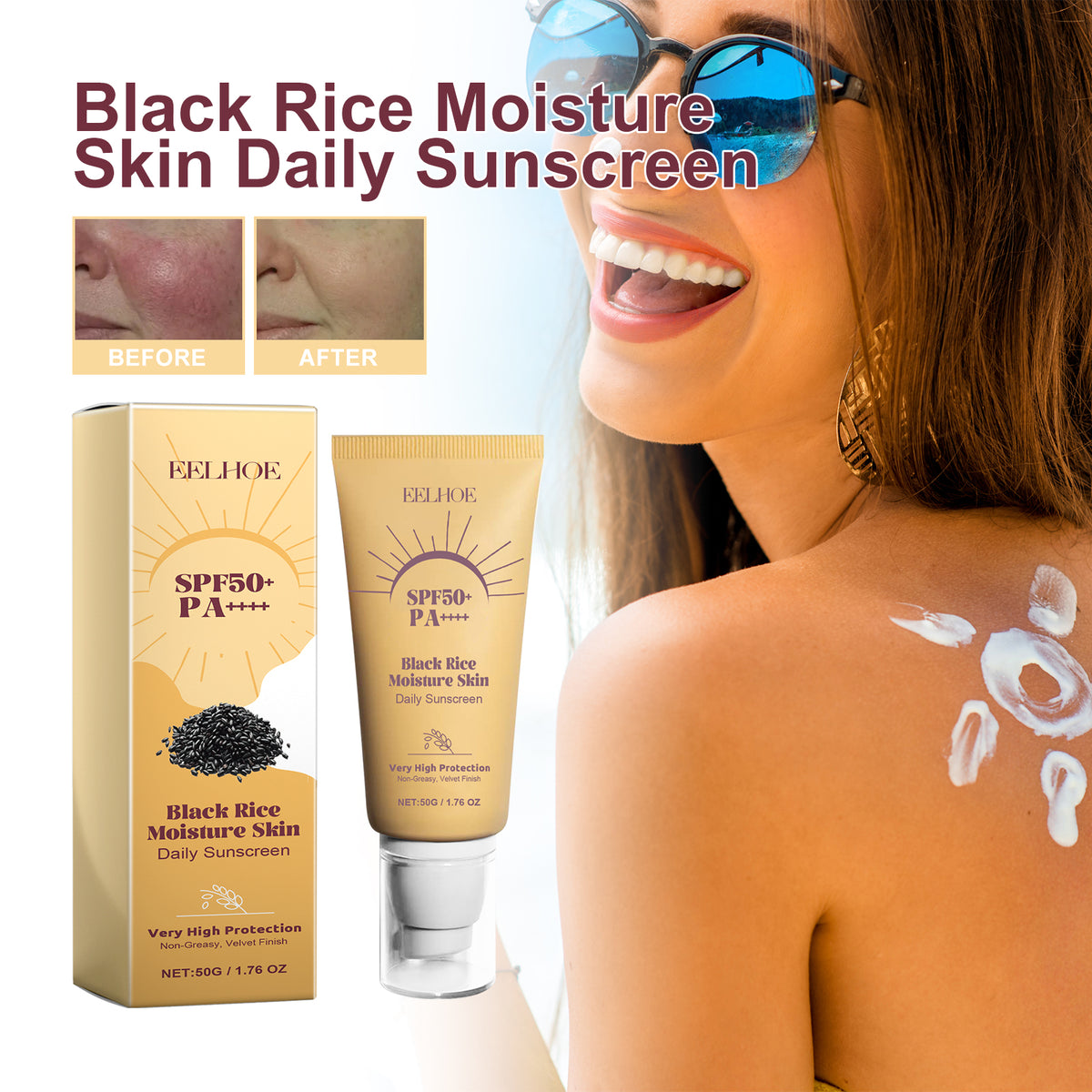 Black Rice Moisture Skin Daily Sunscreen