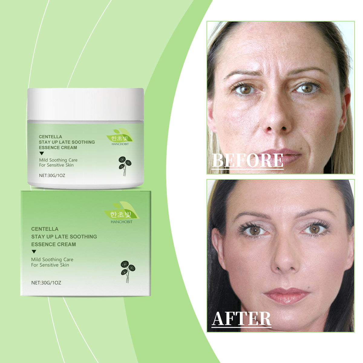 Centella Stay Up Late Soothing Essence Cream  (HAN)