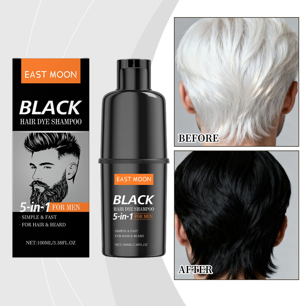 Black Hair Dye Shampoo