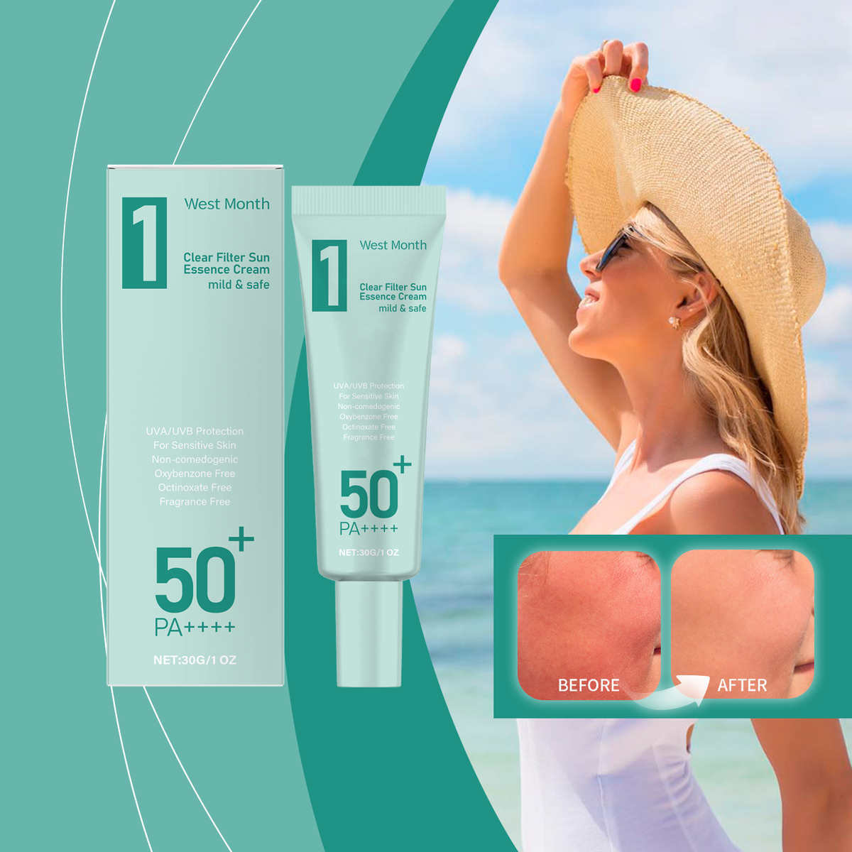 Clear Filter Sun Essence Cream