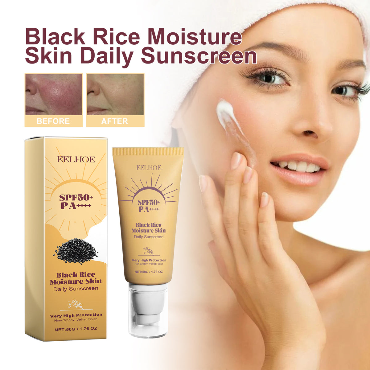 Black Rice Moisture Skin Daily Sunscreen