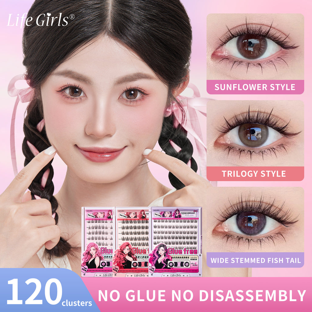 Self-adhesive Glueless False Eyelashes