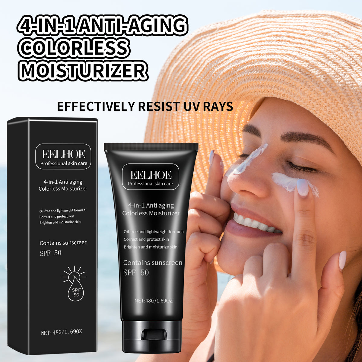 4-In-1 Anti-Aging Colorless Moisturizer