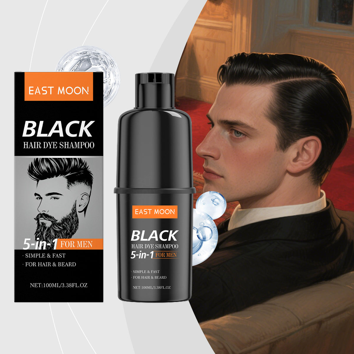Black Hair Dye Shampoo