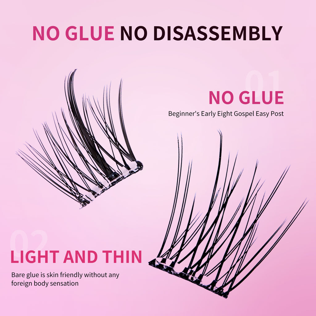 Self-adhesive Glueless False Eyelashes