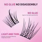 Self-adhesive Glueless False Eyelashes
