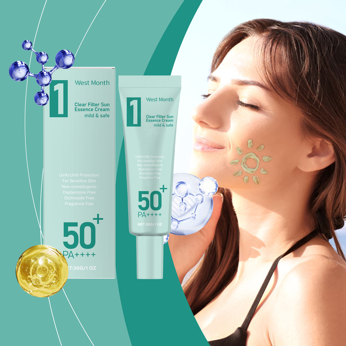 Clear Filter Sun Essence Cream