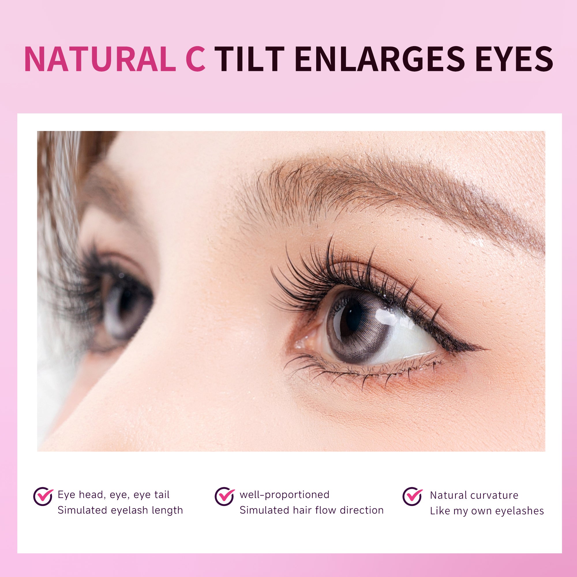 Self-adhesive Glueless False Eyelashes