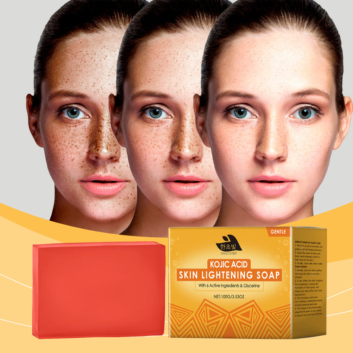 Kojic Acid Skin Lightening  Soap (HAN)