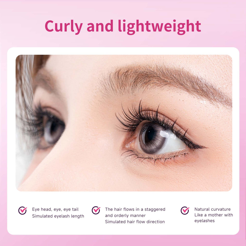 No glue needed False Eyelashes