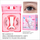 Eyebrow top: 8.5mm Eyebrow middle:9-10.5mm Eyebrow bottom: 10mm