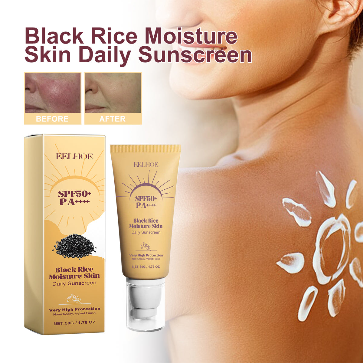 Black Rice Moisture Skin Daily Sunscreen