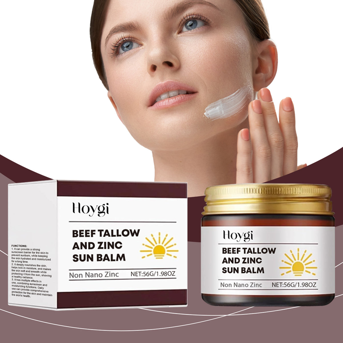 Beef Tallow And Zinc Sun Balm