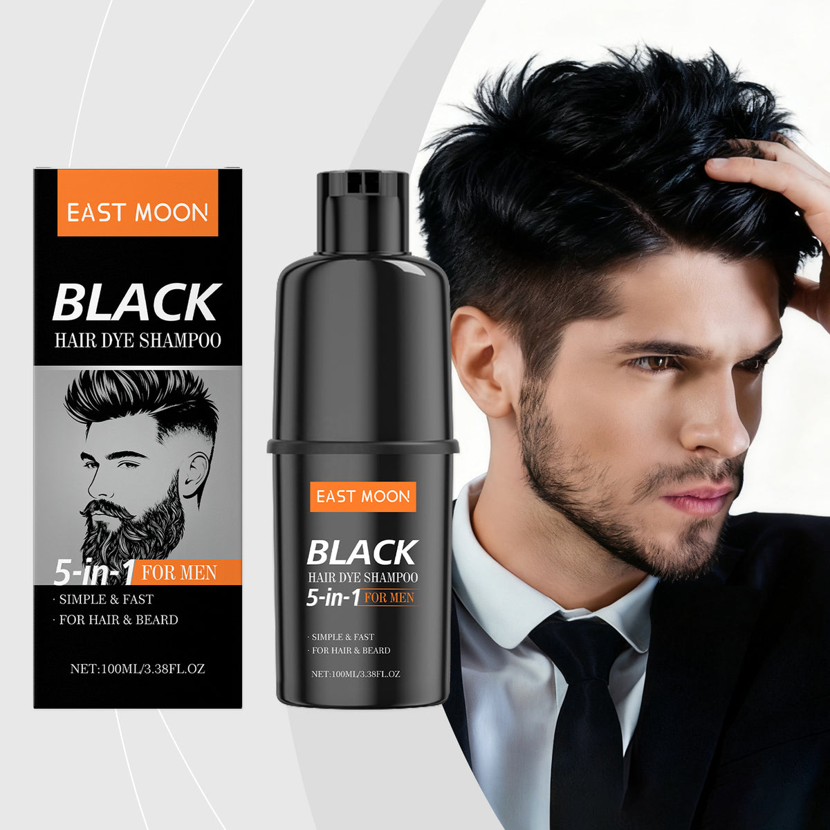 Black Hair Dye Shampoo