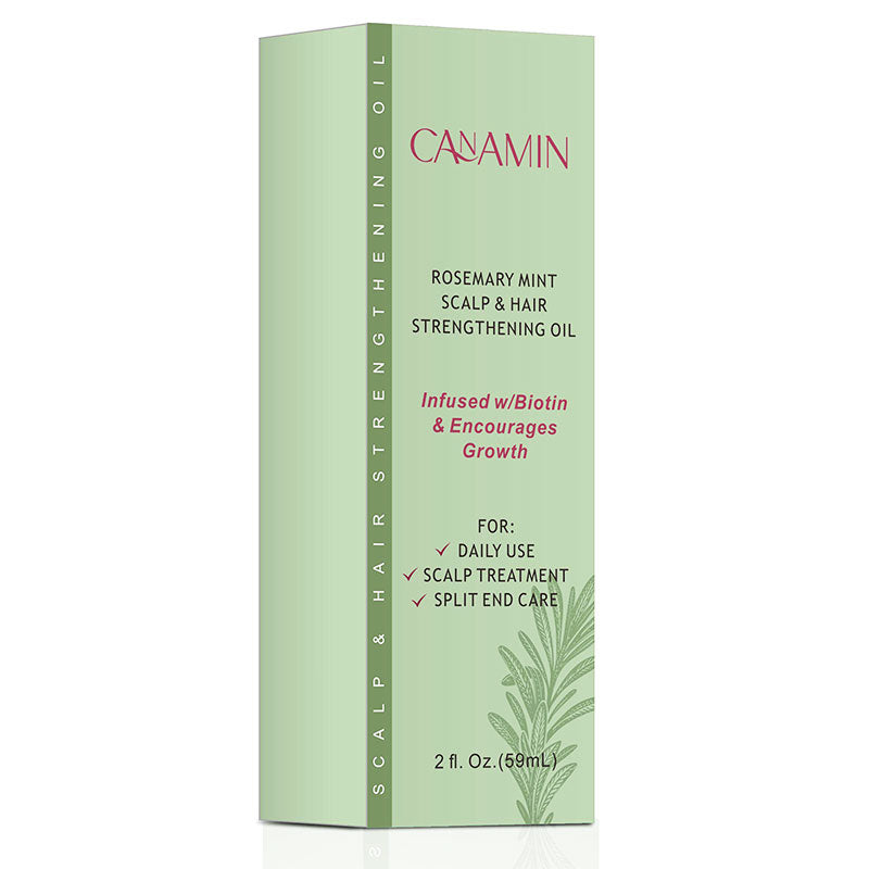 CANAMIN Rosemary Mint Scalp & Hair Strengthening Oil 59ml/unit