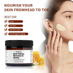 CANAMIN Beef Tallow, Beeswax & Honey, Face & Body Moisturizer