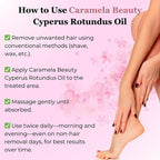 Cyperus Rotundus Oil (Hair Removal Care)