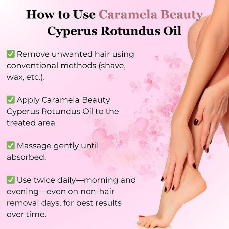 Cyperus Rotundus Oil (Hair Removal Care)