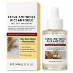LOGO-Free Exfoliant White Rice Ampoule / Black Rice Ampoule