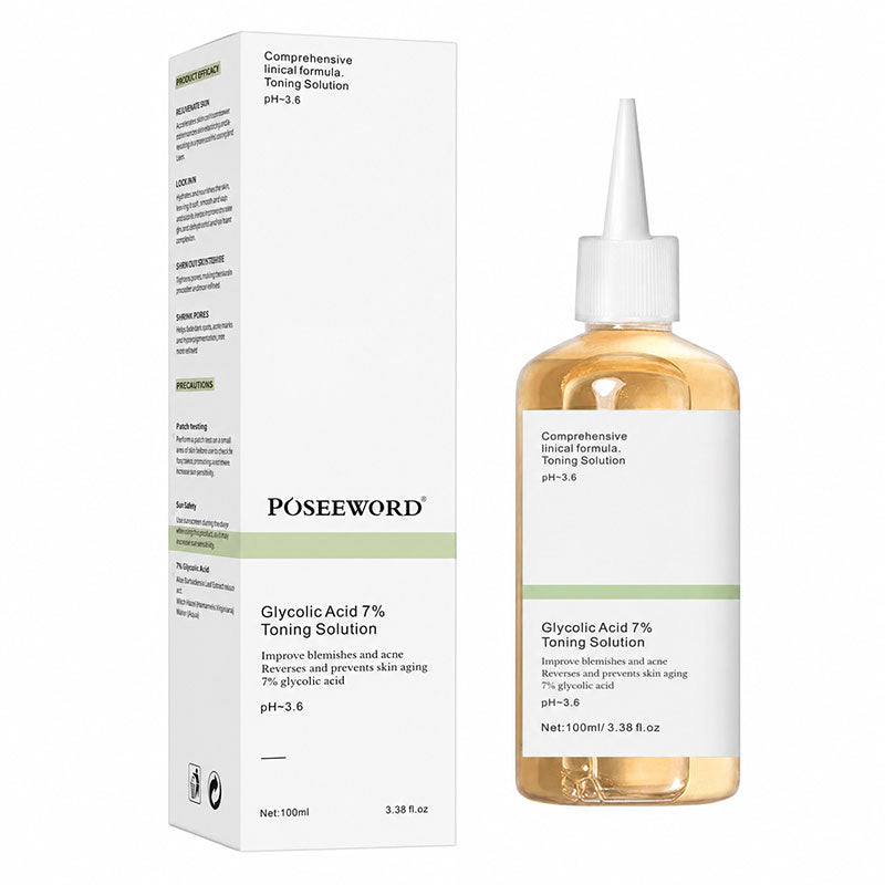 Glycolic Acid 7% Toning Solution (Logo Free / POSEEWORD)