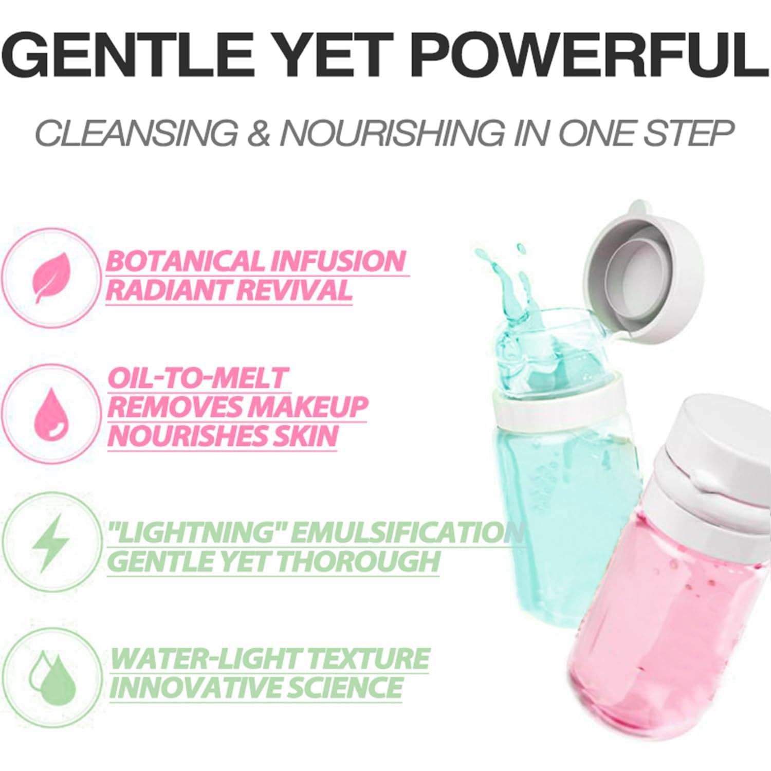 Skin‑Soothing Cleansing Oil / Rosehip Oil / Camellia Oil Natural Portable Makeup Remover