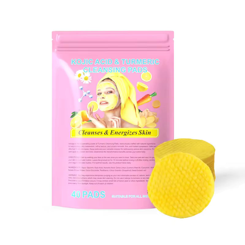 Kojic Acid & Turmeric Cleansing Pads (Pouch Pack) 40 pcs/unit