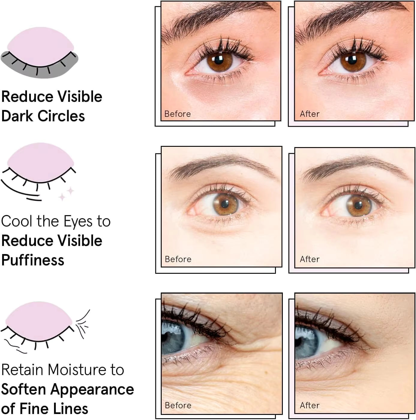 Collagen Gel Eye Mask 6 pairs per box