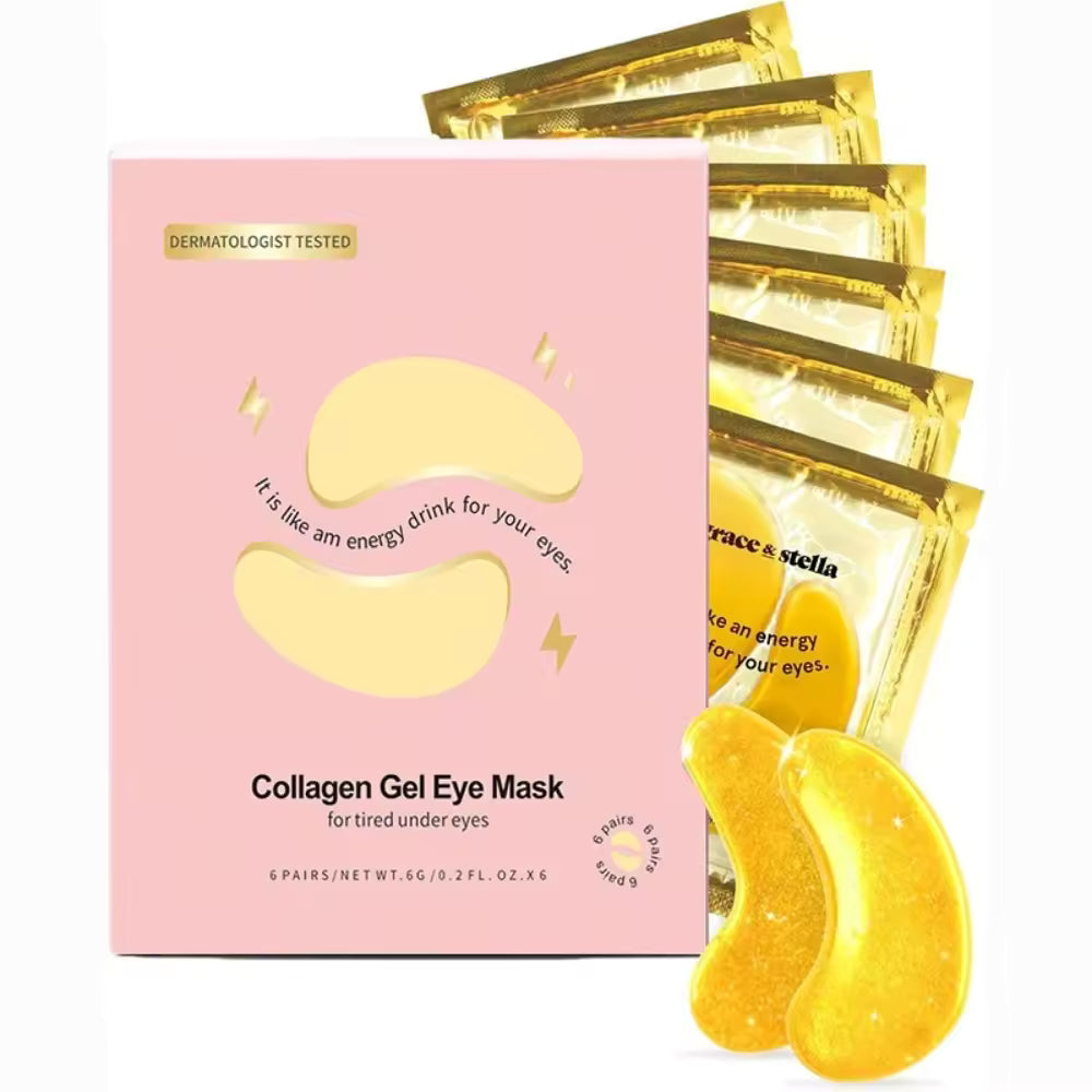 Collagen Gel Eye Mask 6 pairs per box