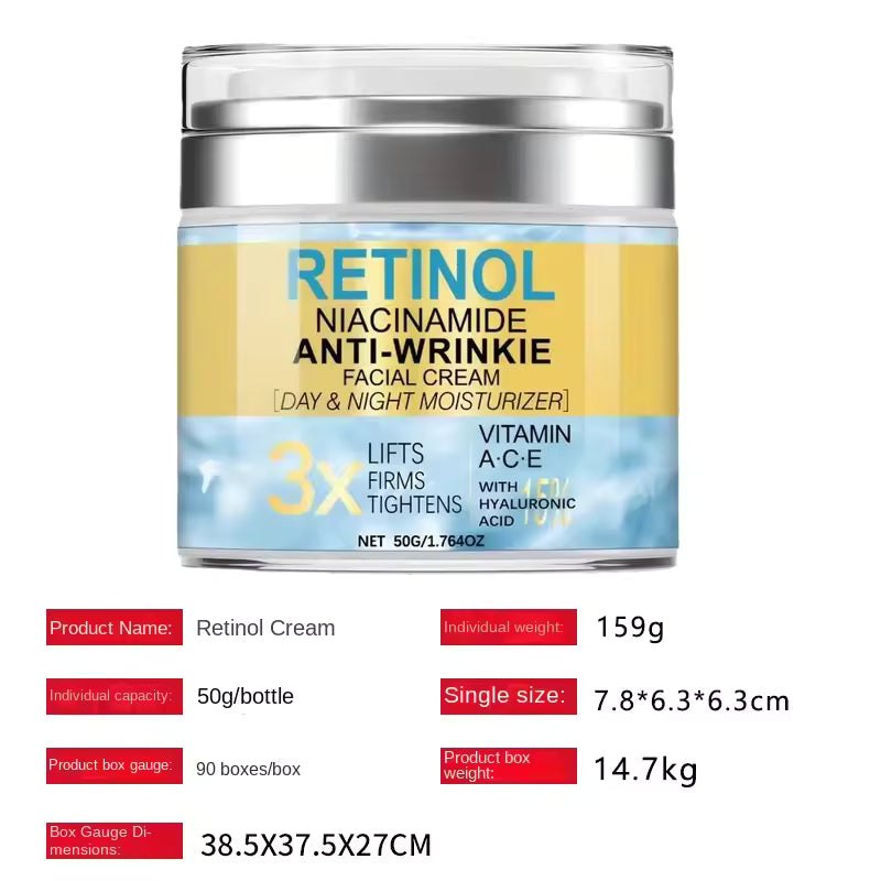 Retinol Niacinamide Anti-Wrinkle Facial Cream 50g/unit