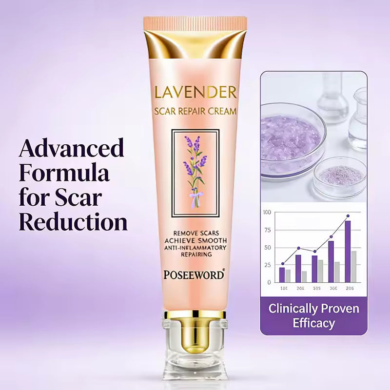 POSEEWORD Lavender Scar Repair Cream 20g/unit
