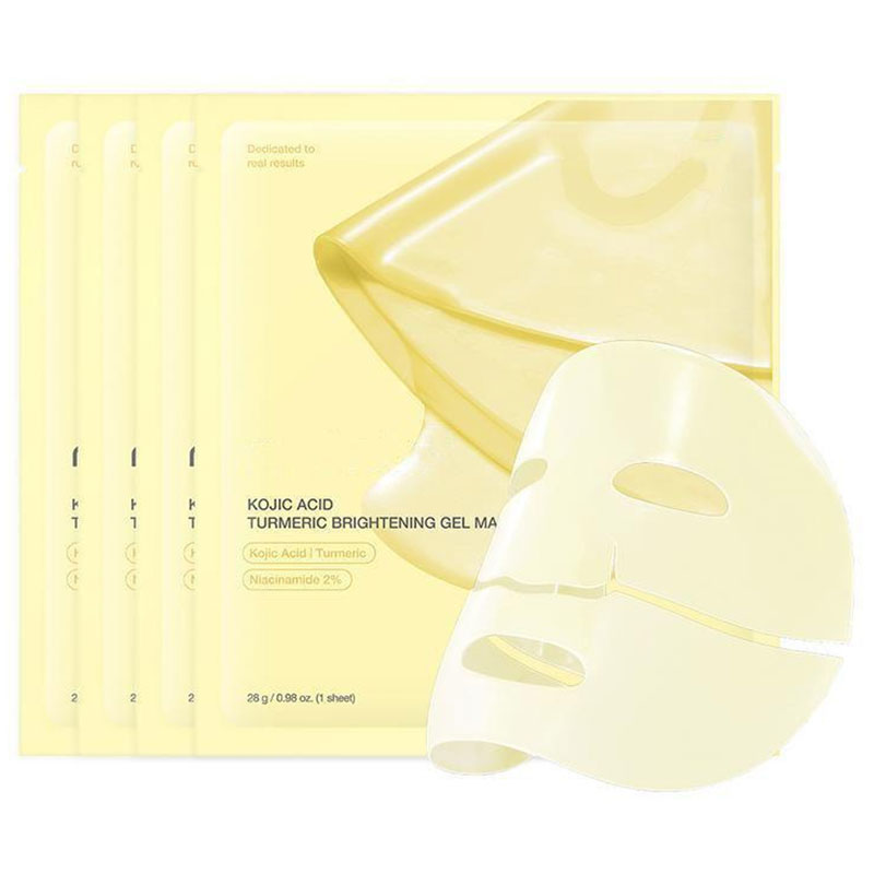 Kojic Acid & Turmeric Brightening Gel Mask / 28g*4pcs per box