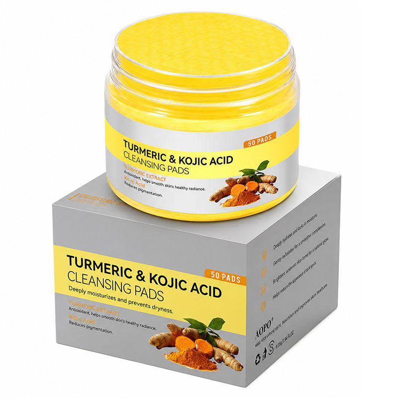 Kojic Acid & Turmeric Cleansing Pads 50 pcs per box