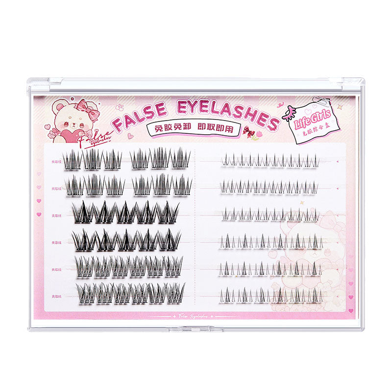 Glueless False Eyelashes