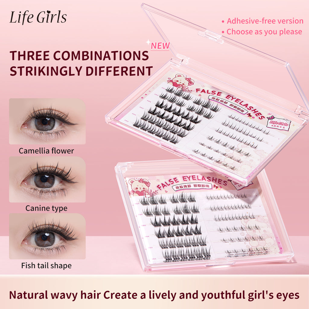 Glueless False Eyelashes