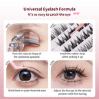 Glueless False Eyelashes