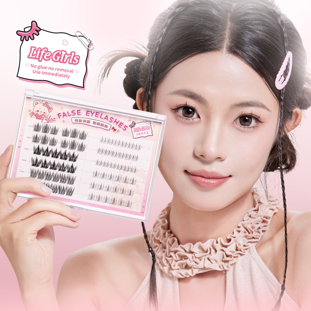 Glueless False Eyelashes
