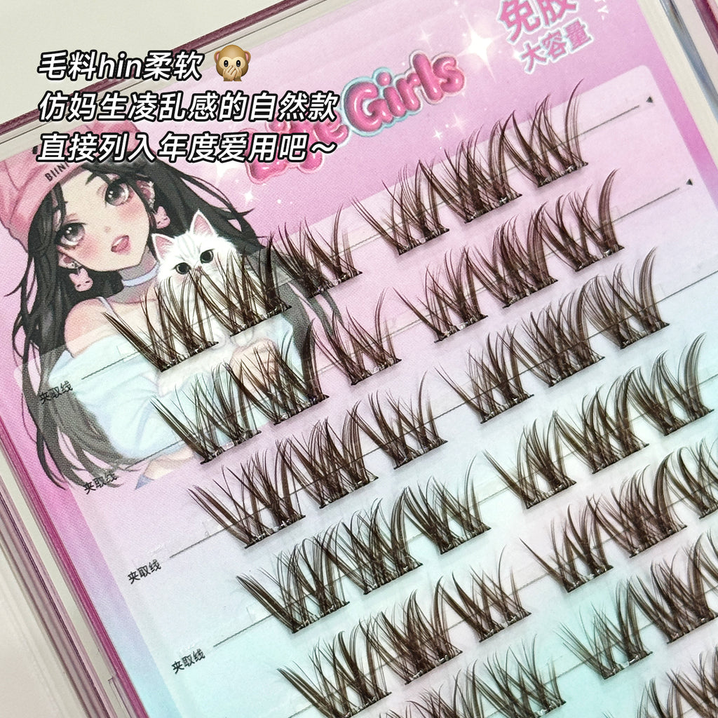 Glueless False Eyelashes