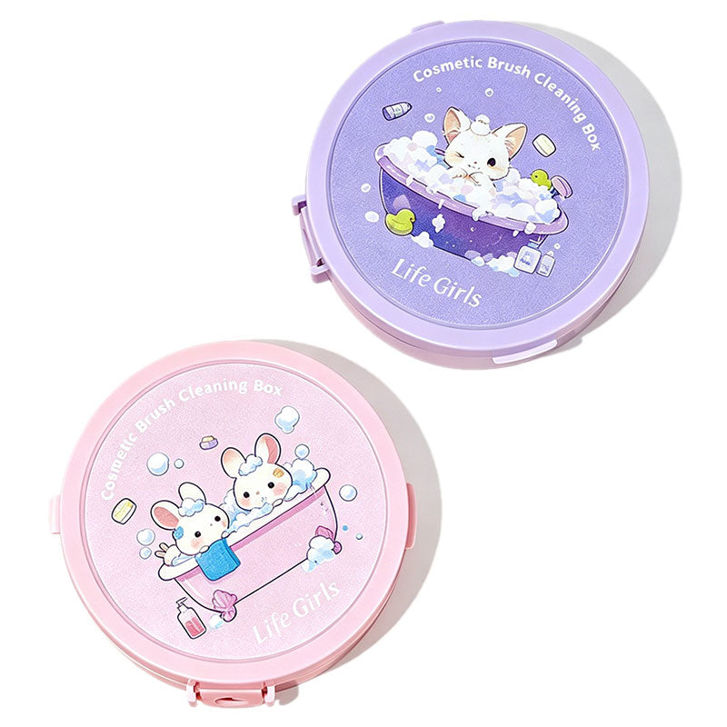 Makeup Brush Cleaning Box