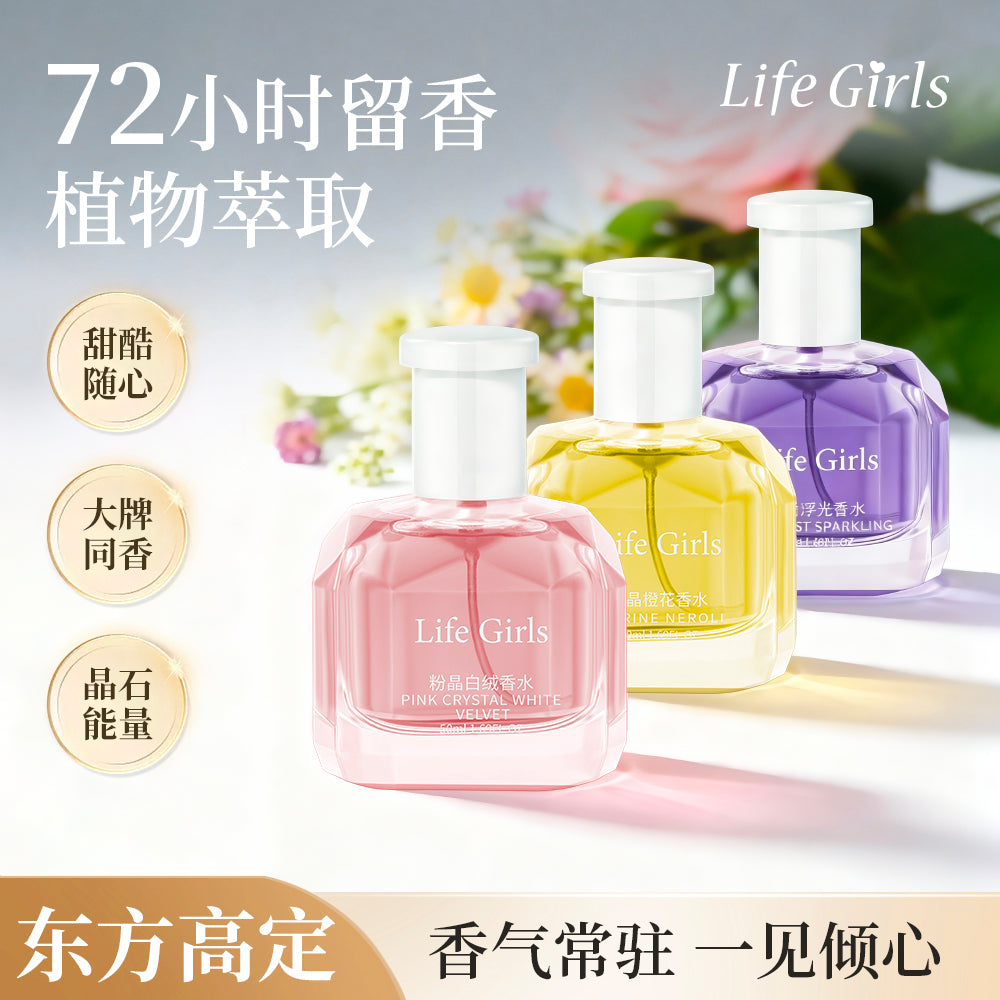 50ml Perfume – Fresh Citrus, Woody Floral & Sweet Floral