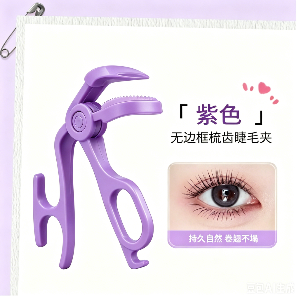 Borderless Comb Eyelash Curler