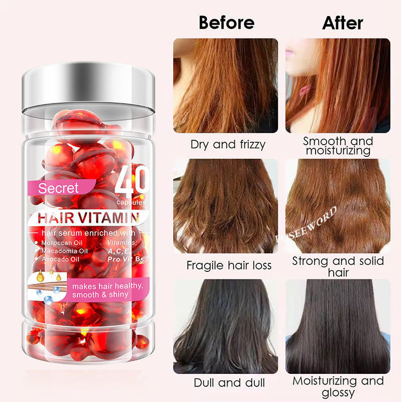 Secret Hair Vitamin Care Capsules 40 pcs per bottle  40ml